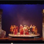 "Camelot" on stage.