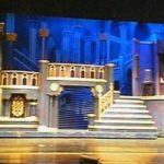 The set of "Beauty and the Beast, The Musical."