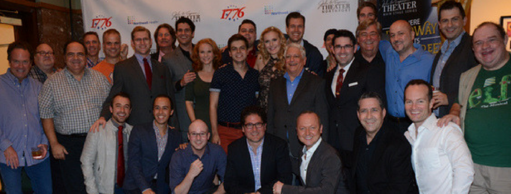 Opening night for the cast of "1776 the Musical" at the Engman Theater.