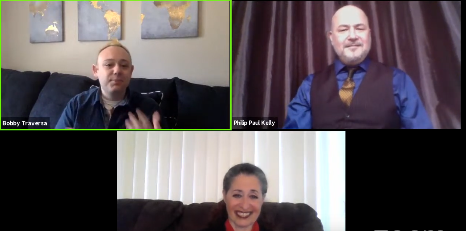 Philip Paul Kelly on Visiting Broadway Live Stream